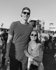 Lauri Markkanen with Verna Aho